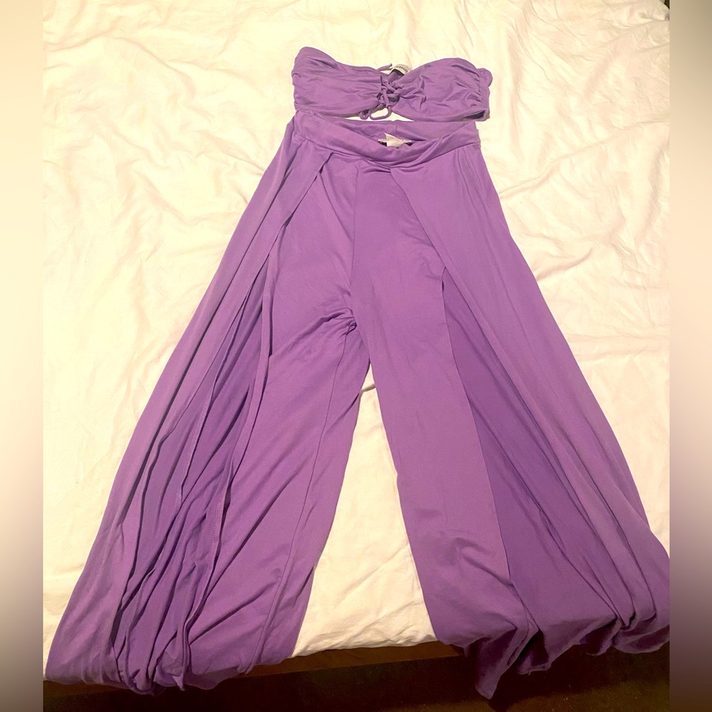 Codigo two piece set Purple pants + top